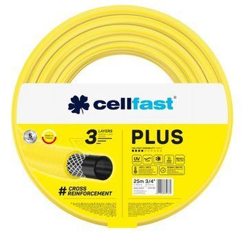 Шланг для поливу садовий Сellfast Plus 3/4 - 25м(10-220) 10-220 фото