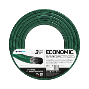 ШЛАНГ ДЛЯ ПОЛИВУ 3-ШАРОВИЙ ECONOMIC 1" (25 ММ) 20 М 10-030 10-030 фото