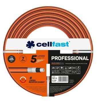 ШЛАНГ ДЛЯ ПОЛИВУ СELLFAST PROFESSIONAL 1/2 - 50м (15-042) 15-042 фото