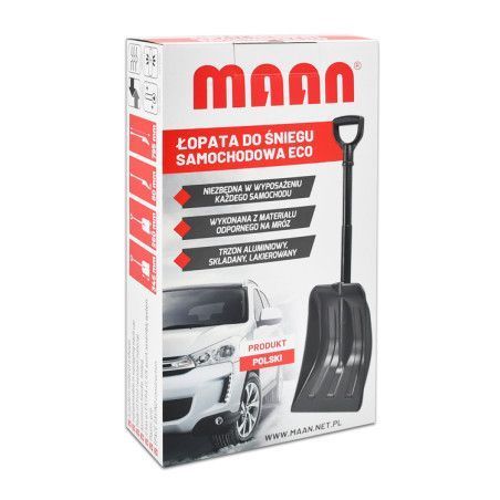 ЛОПАТА ДЛЯ СНЕГА MAAN АВТОМОБИЛЬНАЯ ЭКО 3739 3739 фото