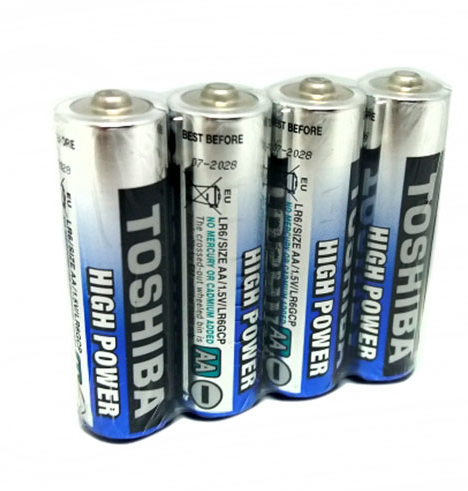 Батарейки TOSHIBA АА High Power *4шт TOSHIBA АА фото